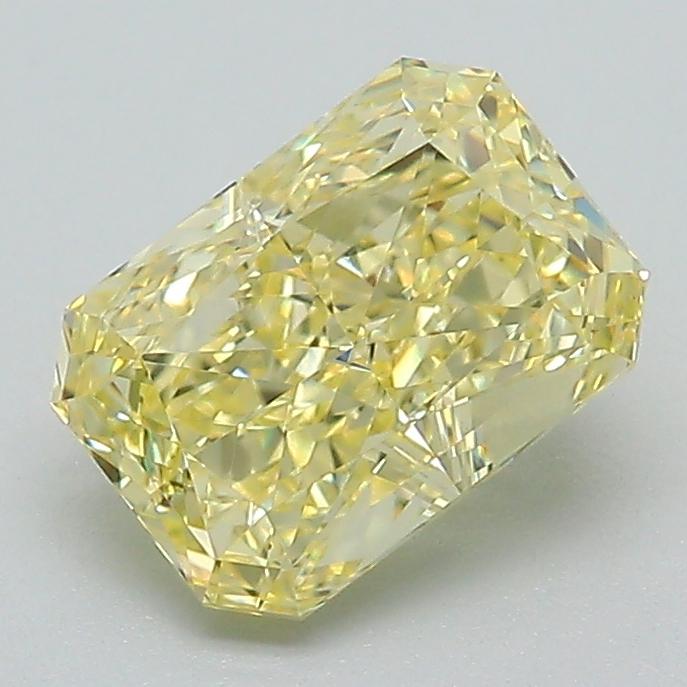 1.55 Ct. Fancy Yellow Radiant Lab Grown Diamond