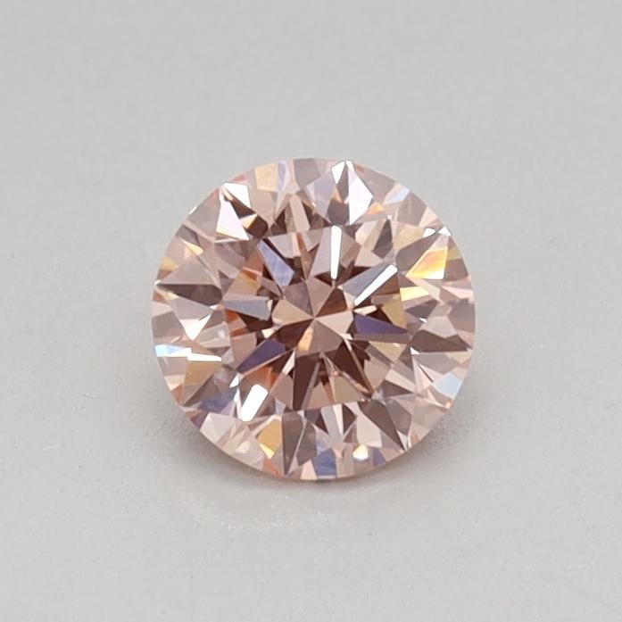 0.30 Ct. Fancy Intense Pink Round Lab Grown Diamond