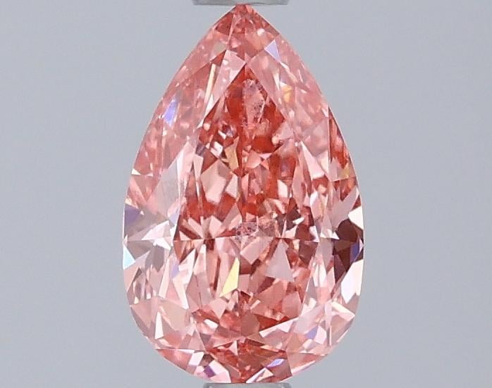1.02 Ct. Fancy Vivid Pink Pear Lab Grown Diamond