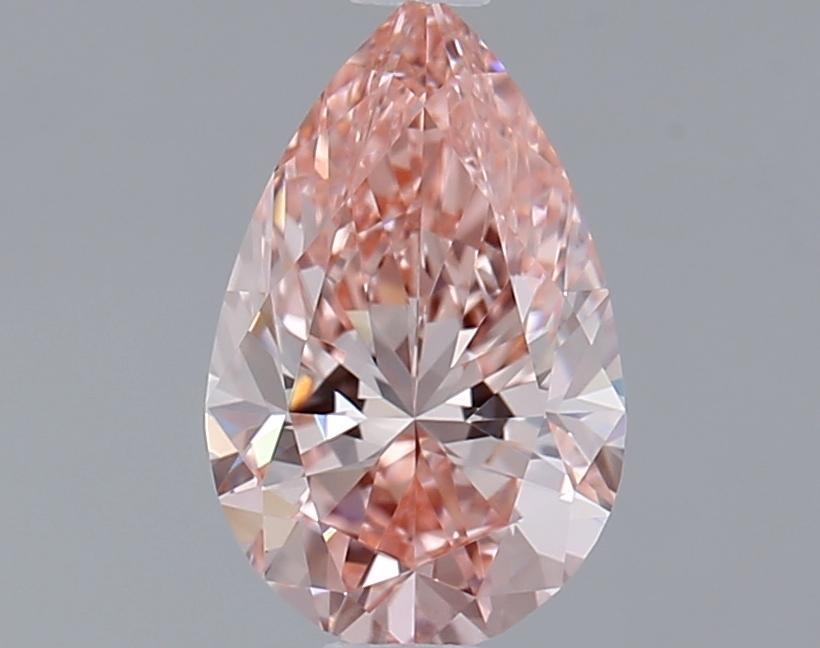 0.94 Ct. Fancy Vivid  Pink Pear Lab Grown Diamond