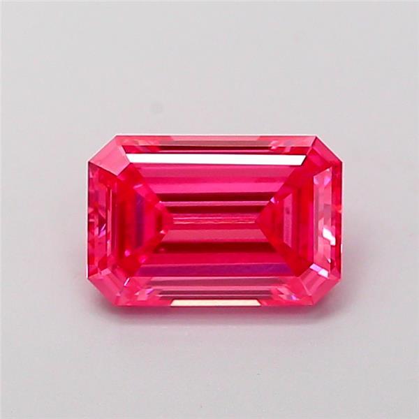 1.18 Ct. Fancy Vivid  Pink Emerald Lab Grown Diamond
