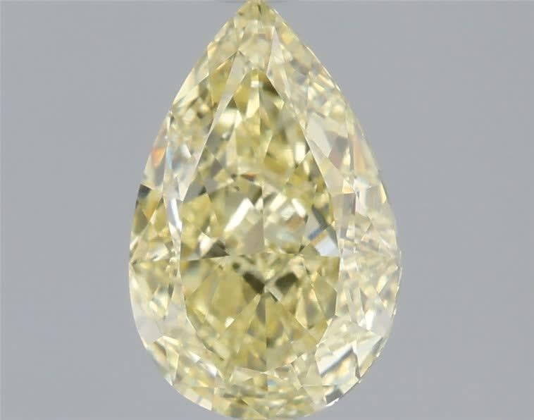 1.08 Ct. Fancy Yellow Pear Lab Grown Diamond