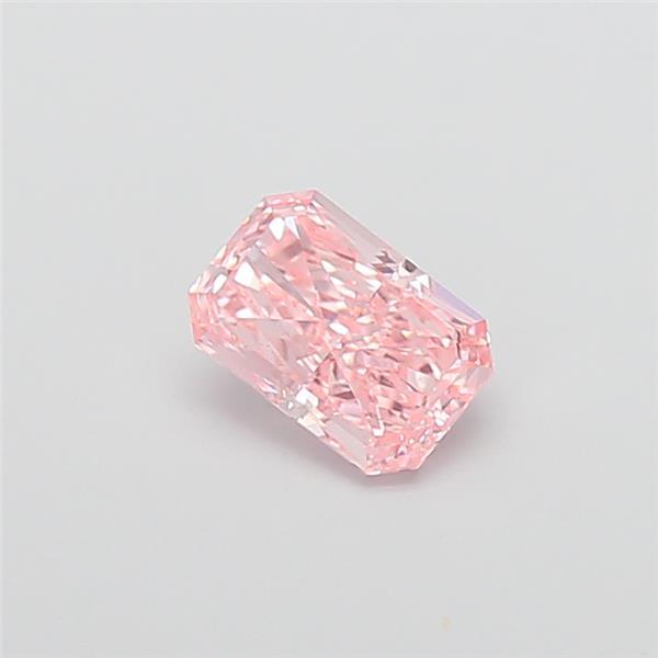 1.06 Ct. Fancy Vivid Pink Radiant Lab Grown Diamond