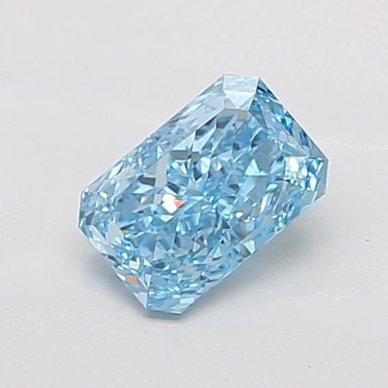 1.25 Ct. Fancy Vivid Blue Radiant Lab Grown Diamond