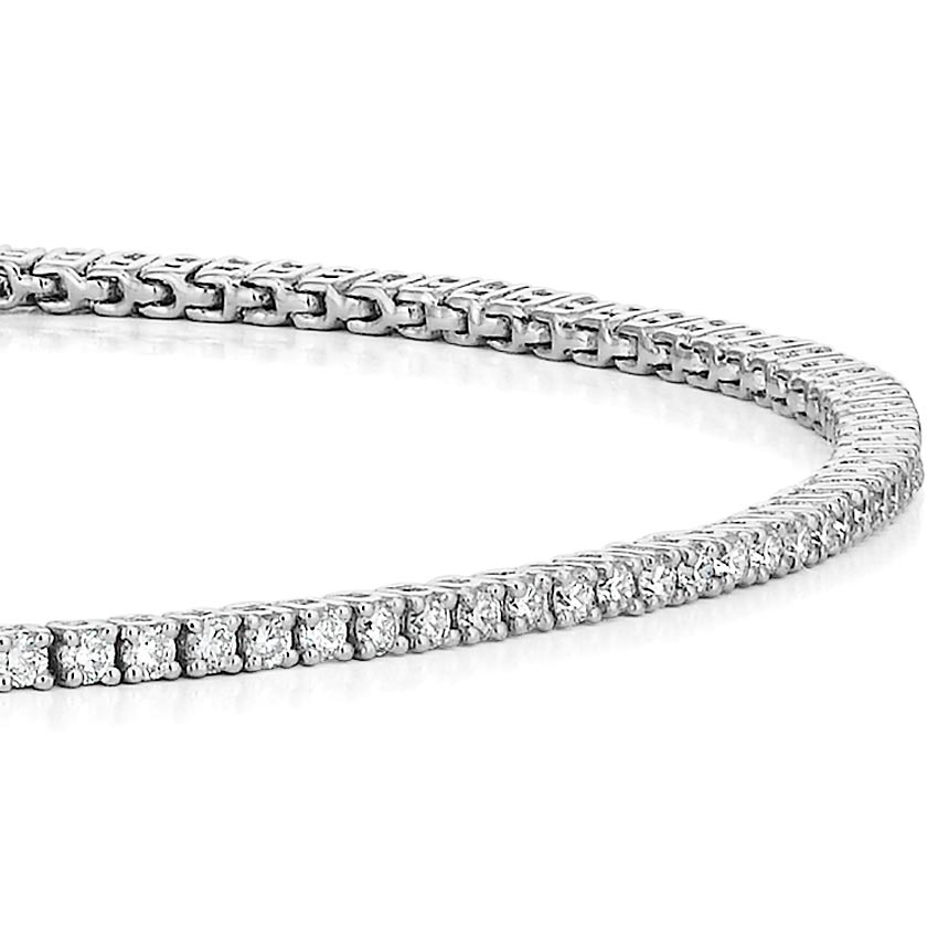 lab made diamond tennis chain