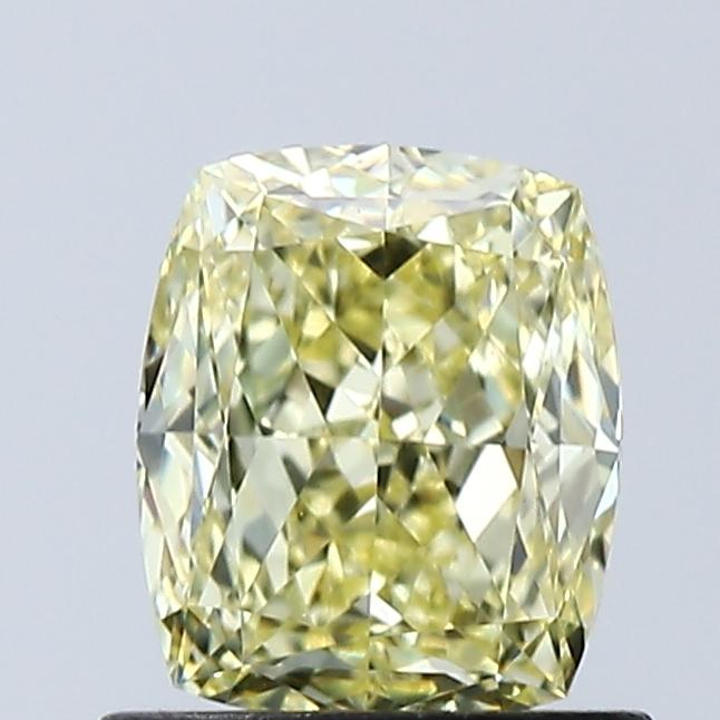 1.01 Ct. Fancy Intense Yellow Cushion Lab Grown Diamond