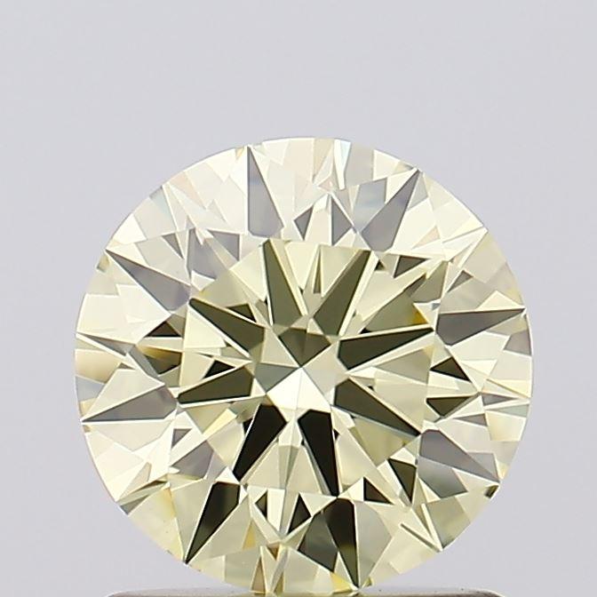 1.08 Ct. Fancy Light Yellow Round Lab Grown Diamond