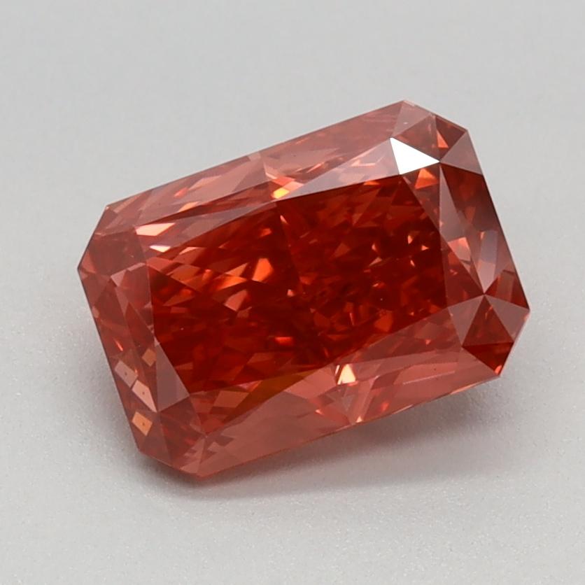 1.36 Ct. Fancy Vivid Pink Radiant Lab Grown Diamond