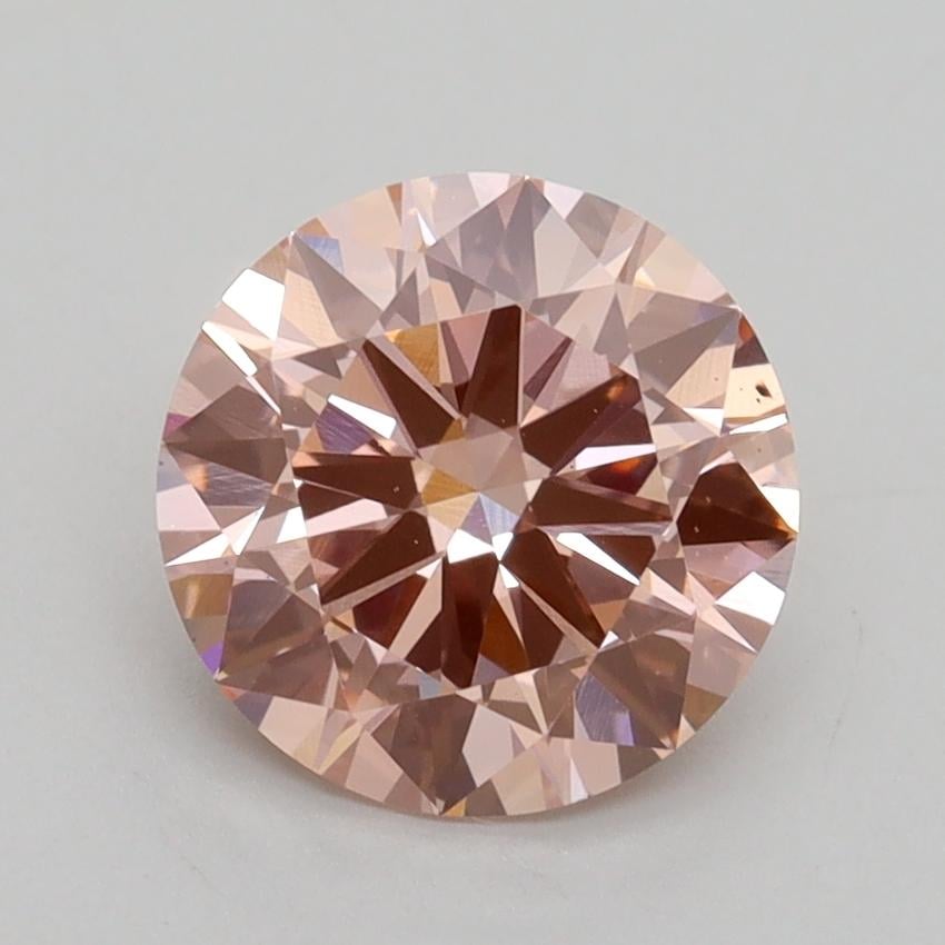 1.80 Ct. Fancy Intense Pink Round Lab Grown Diamond