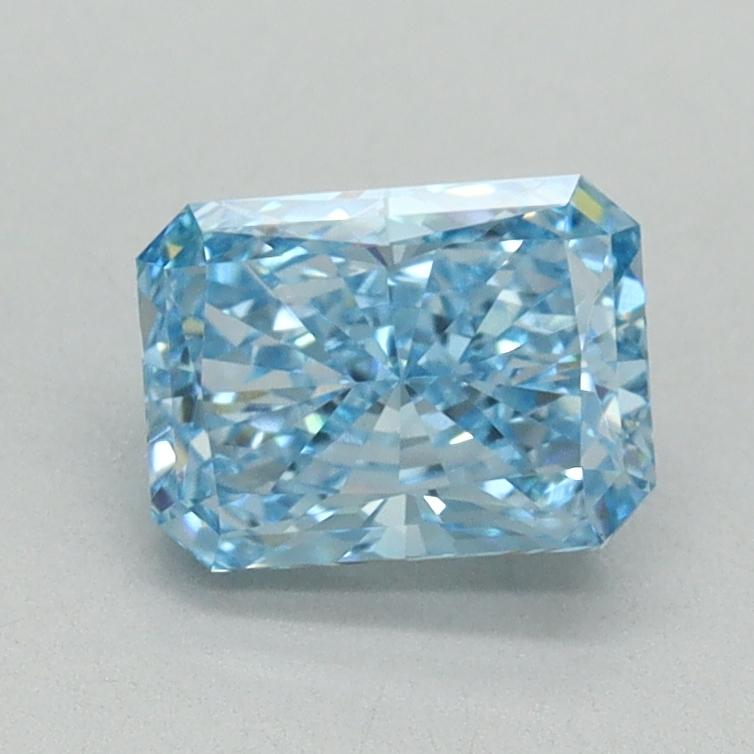 1.07 Ct. Fancy Intense Blue Radiant Lab Grown Diamond