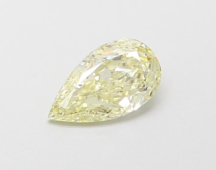 0.37 Ct. Light Yellow Pear Lab Grown Diamond