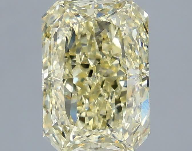 2.09 Ct. Fancy Yellow Radiant Lab Grown Diamond