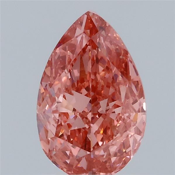 1.05 Ct. Fancy Vivid Pink Pear Lab Grown Diamond