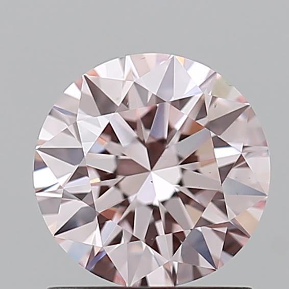 1.19 Ct. Fancy Light Pink Round Lab Grown Diamond