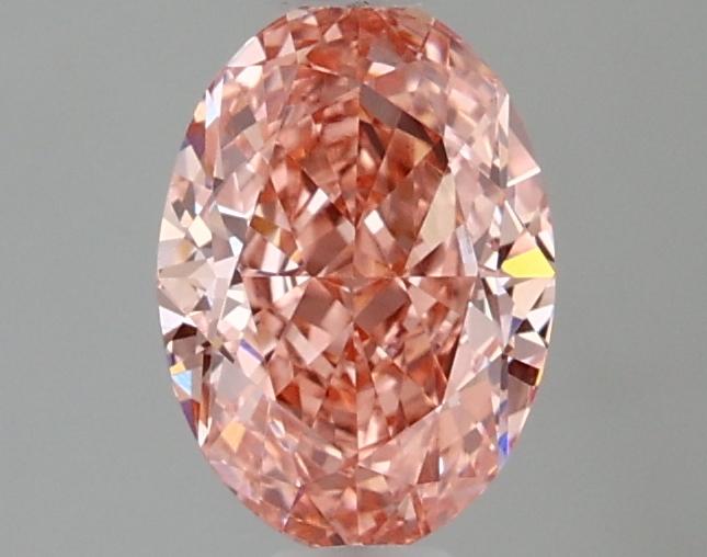 1.10 Ct. Fancy Pink Oval Lab Grown Diamond