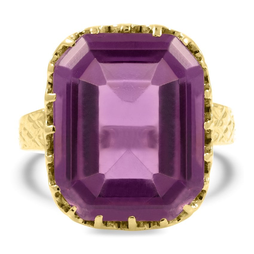 Victorian Amethyst Cocktail Ring