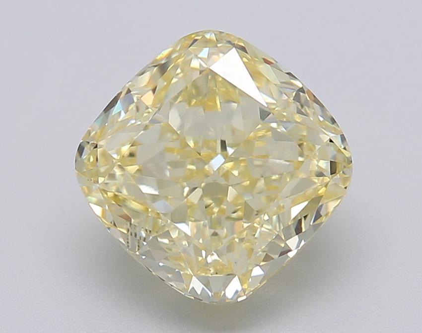 3.08 Ct. Fancy Intense Yellow Cushion Lab Grown Diamond