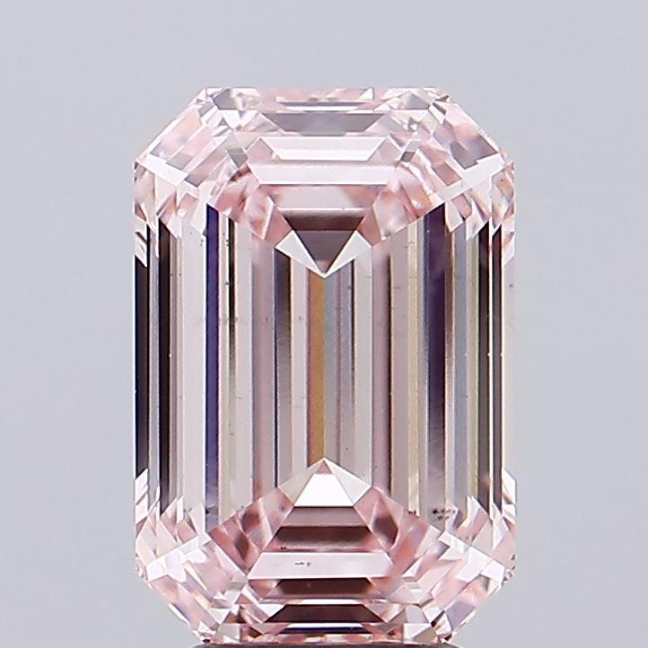 4.05 Ct. Fancy Intense Pink Emerald Lab Grown Diamond