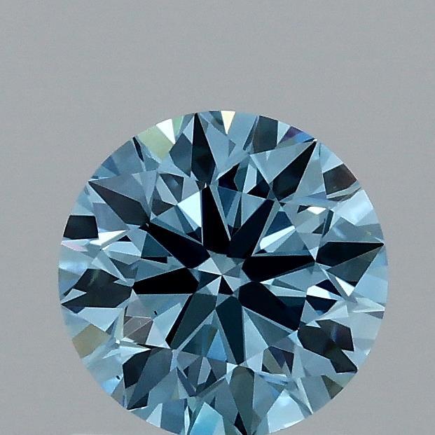 1.00 Ct. Fancy Vivid Blue Round Lab Grown Diamond