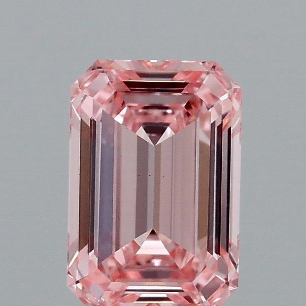 1.02 Ct. Fancy Intense Pink Emerald Lab Grown Diamond