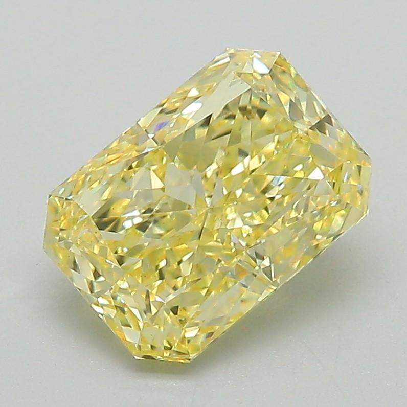 2.05 Ct. Fancy Intense Yellow Radiant Lab Grown Diamond