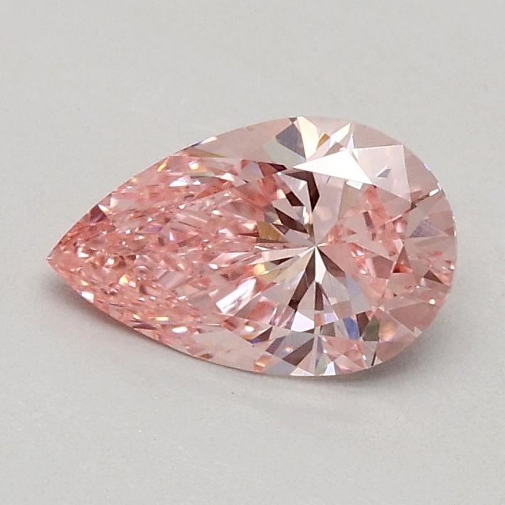 0.52 Ct. Fancy Vivid Pink Pear Lab Grown Diamond