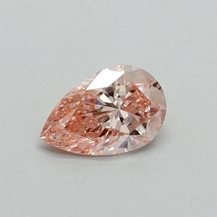 0.30 Ct. Fancy Vivid Pink Pear Lab Grown Diamond