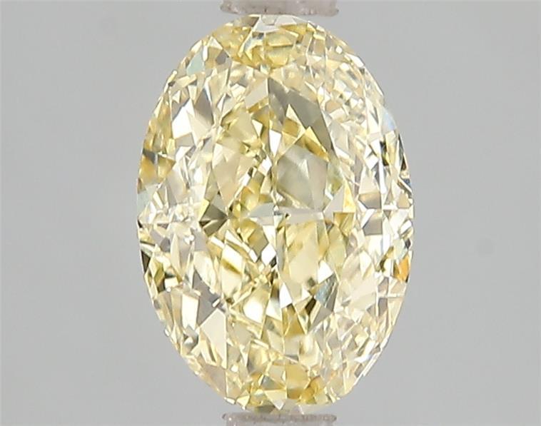 2.01 Ct. Fancy Intense Yellow Oval Lab Grown Diamond