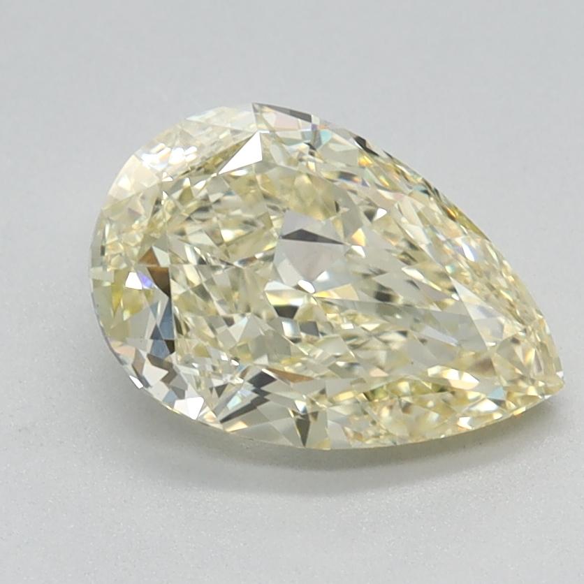 1.29 Ct. Fancy Yellow Pear Lab Grown Diamond