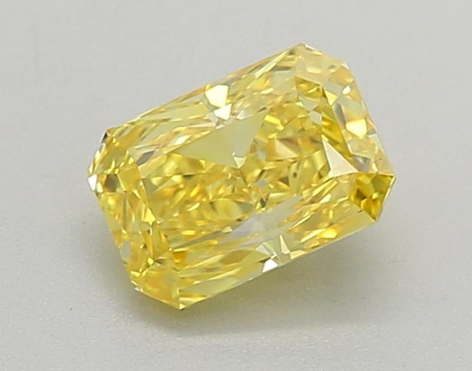 1.01 Ct. Fancy Vivid  Yellow Radiant Lab Grown Diamond