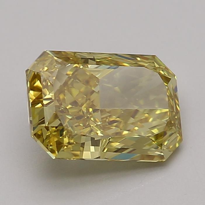 1.84 Ct. Fancy Intense Yellow Radiant Lab Grown Diamond