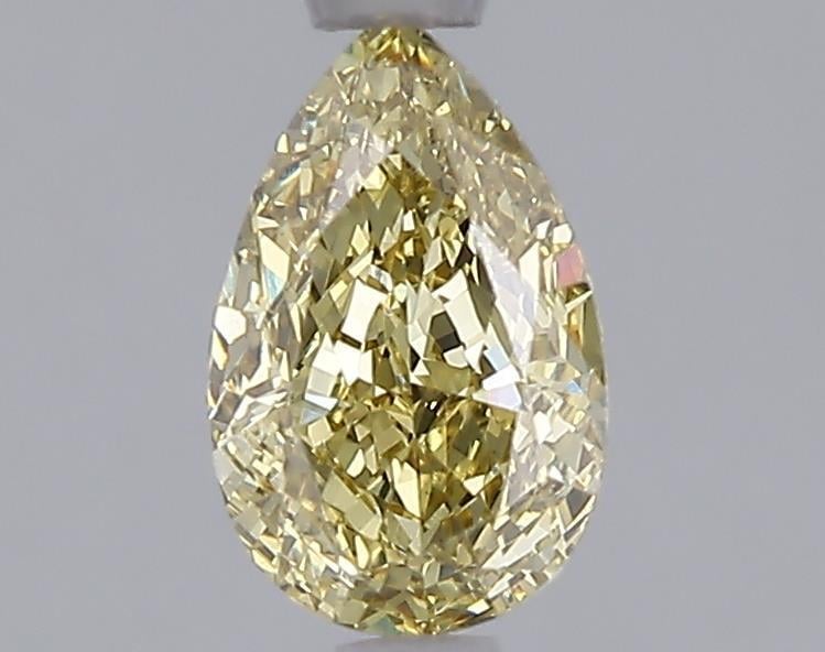 1.04 Ct. Fancy Intense  Yellow Pear Lab Grown Diamond