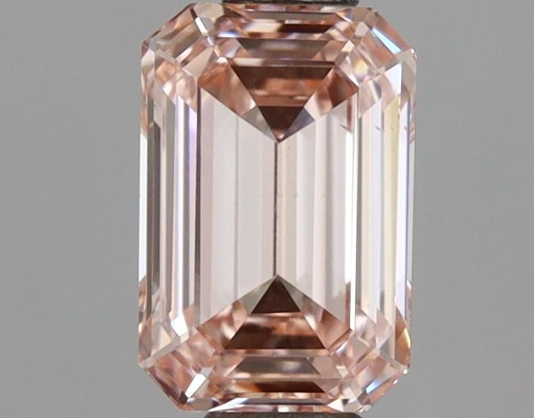 1.00 Ct. Fancy Intense Pink Emerald Lab Grown Diamond
