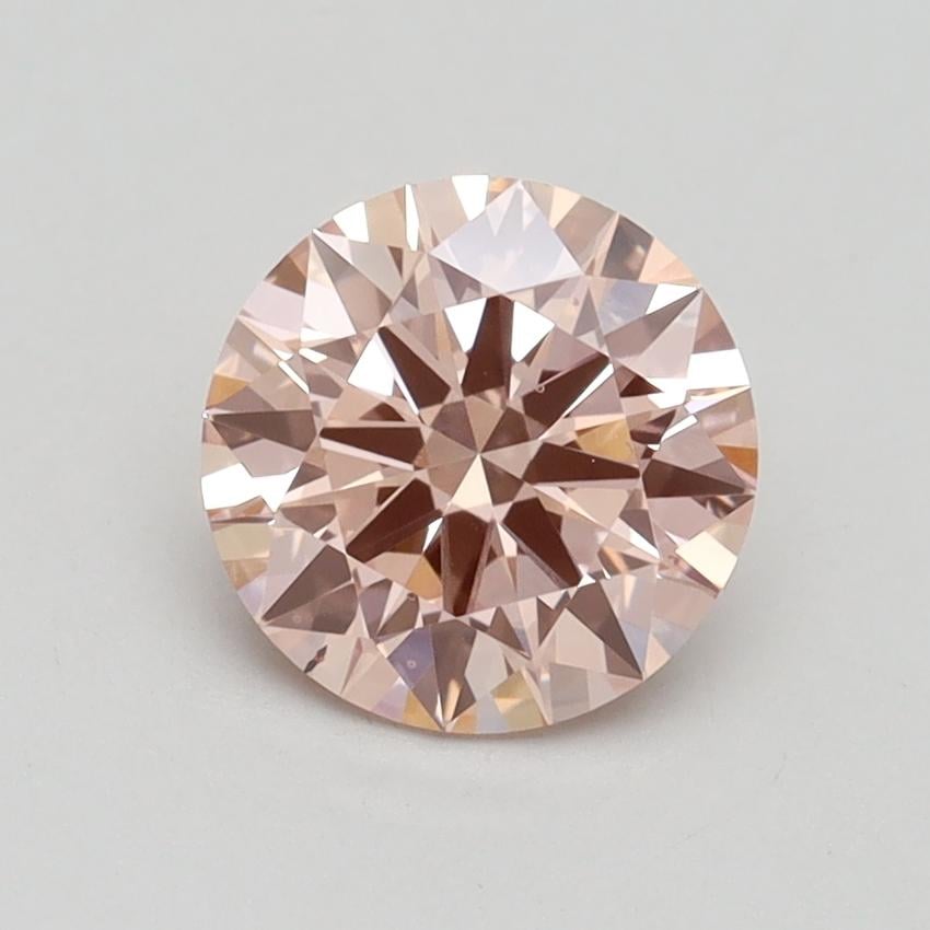 1.31 Ct. Fancy Intense Pink Round Lab Grown Diamond
