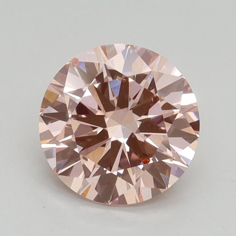 1.20 Ct. Fancy Intense Pink Round Lab Grown Diamond