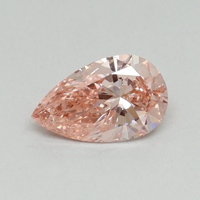 0.38 Ct. Fancy Vivid Pink Pear Lab Grown Diamond