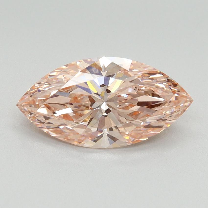 2.08 Ct. Fancy Intense Pink Marquise Lab Grown Diamond