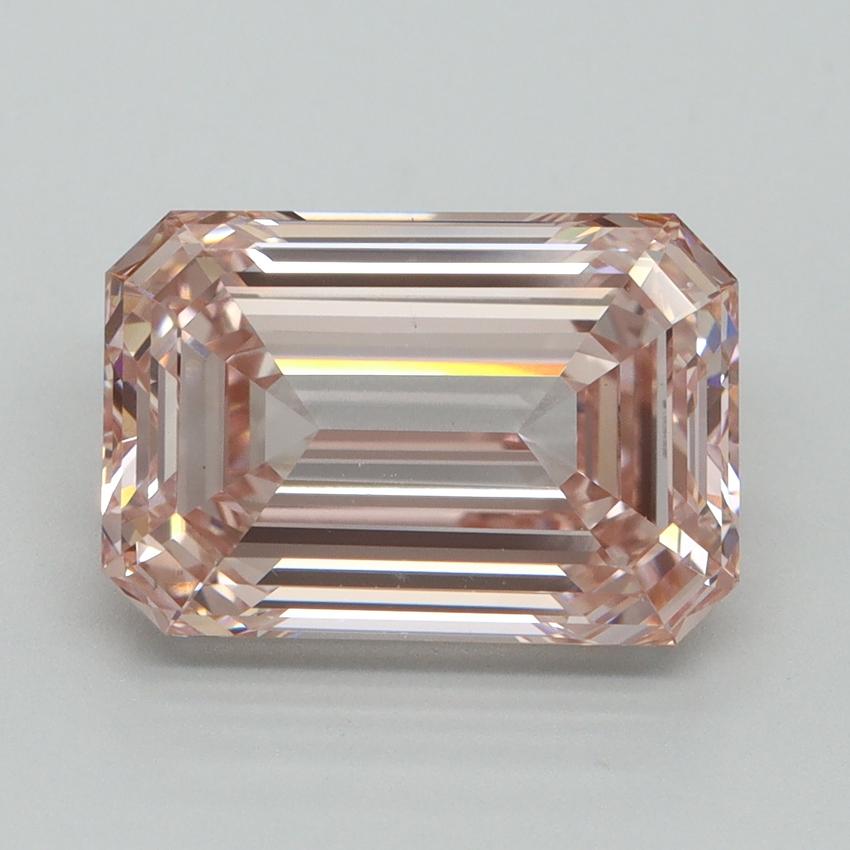 5.00 Ct. Fancy Intense Pink Emerald Lab Grown Diamond