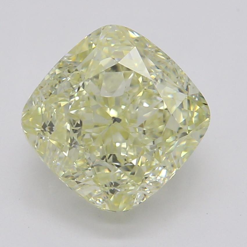 1.51 Ct. Fancy Light Yellow Cushion Diamond