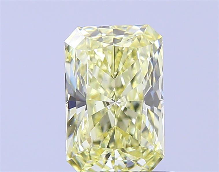 0.82 Ct. Fancy Light Yellow Radiant Lab Grown Diamond