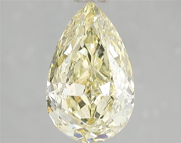 2.03 Ct. Fancy Intense Yellow Pear Lab Grown Diamond
