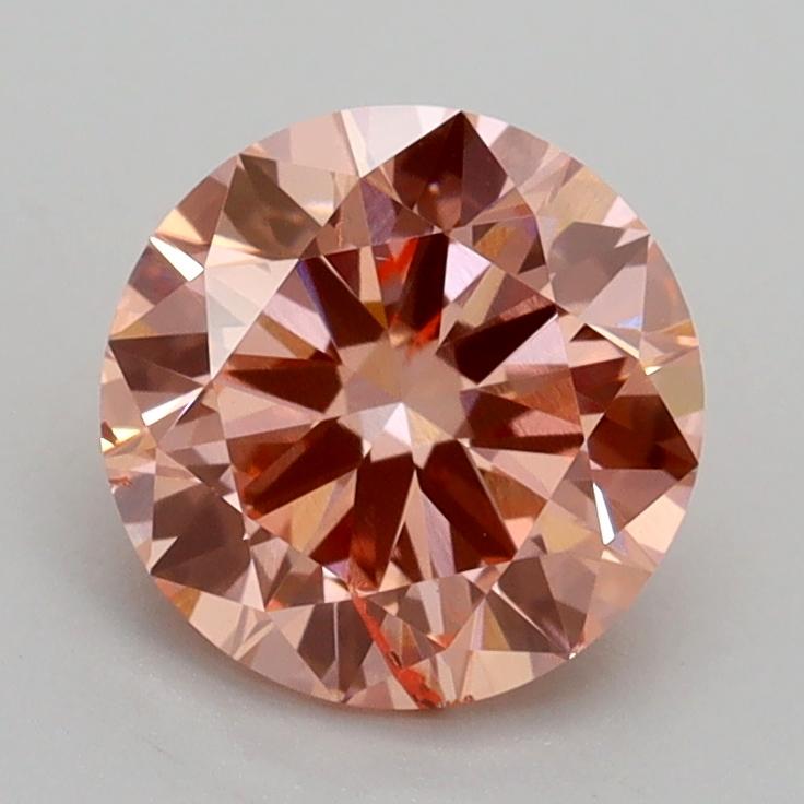1.50 Ct. Fancy Intense Pink Round Lab Grown Diamond