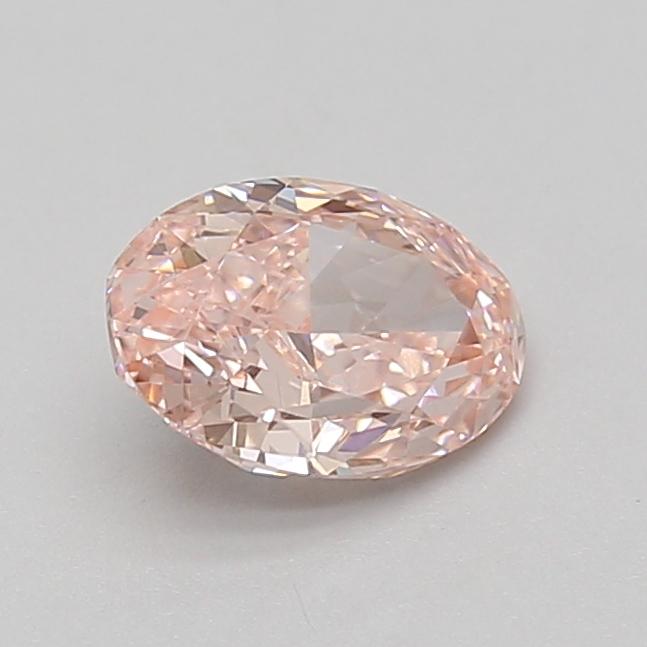 1.09 Ct. Fancy Vivid Pink Oval Lab Grown Diamond