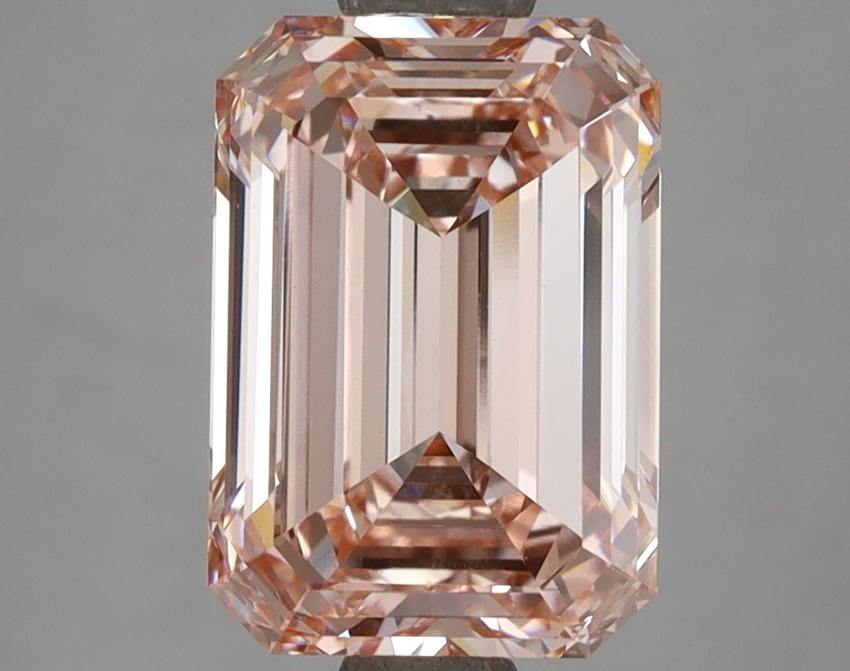 3.01 Ct. Fancy Intense  Pink Emerald Lab Grown Diamond