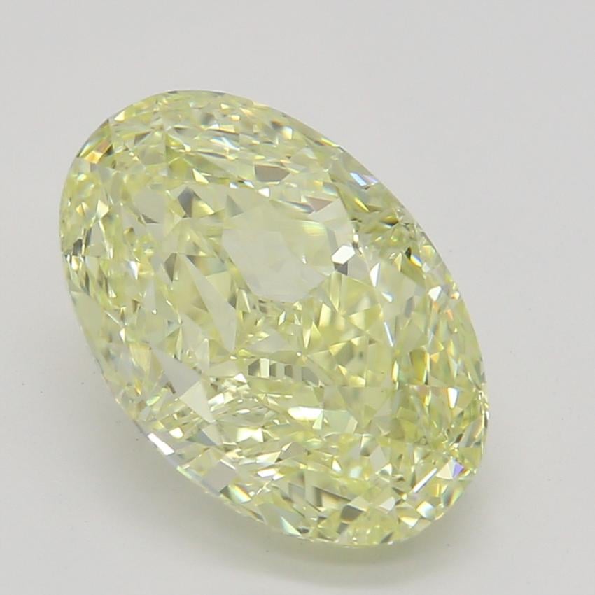 2.04 Ct. Fancy Yellow Oval Diamond
