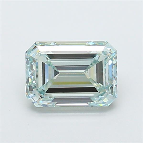 1.69 Ct. Fancy Intense Green Emerald Lab Grown Diamond