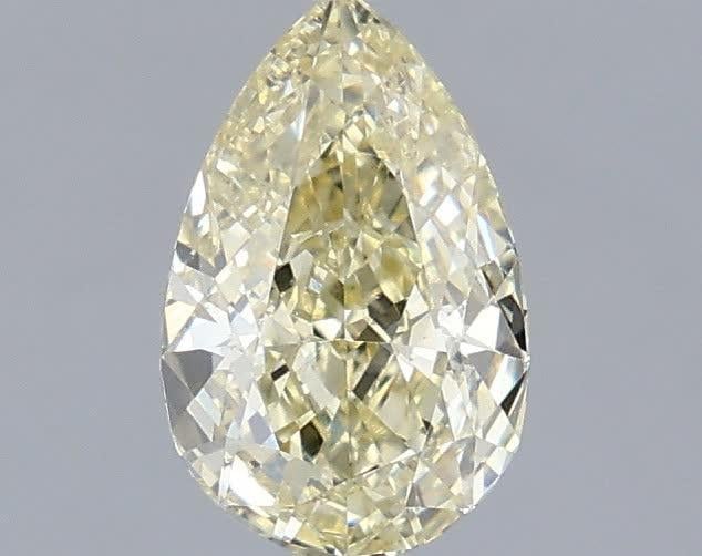 1.07 Ct. Fancy Light Yellow Pear Lab Grown Diamond