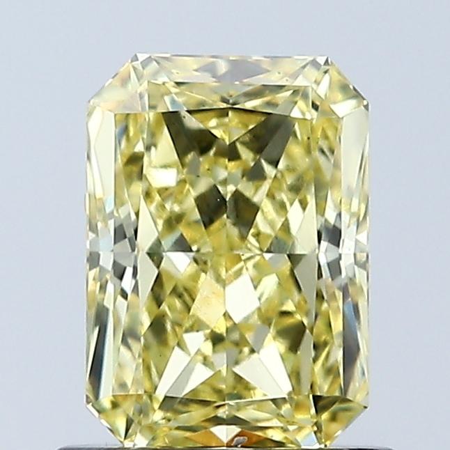 1.03 Ct. Fancy Vivid Yellow Radiant Lab Grown Diamond