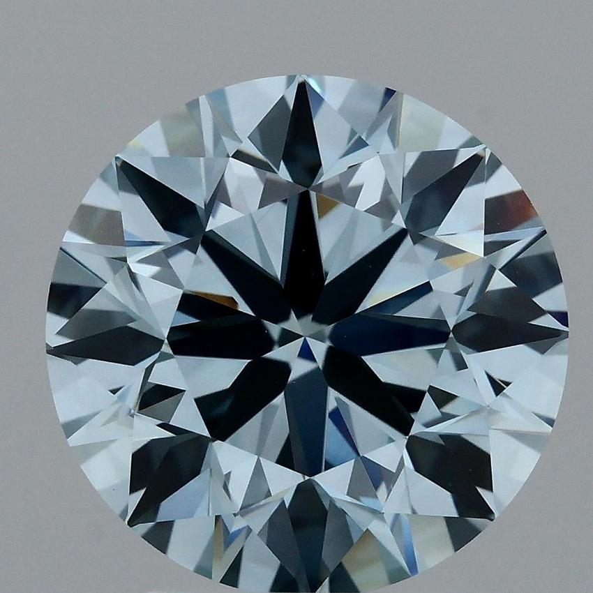 3.50 Ct. Fancy Intense Blue Round Lab Grown Diamond