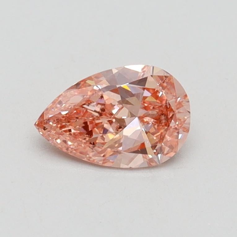 0.50 Ct. Fancy Intense Pink Pear Lab Grown Diamond